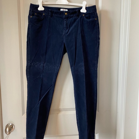 blue corduroy pants womens